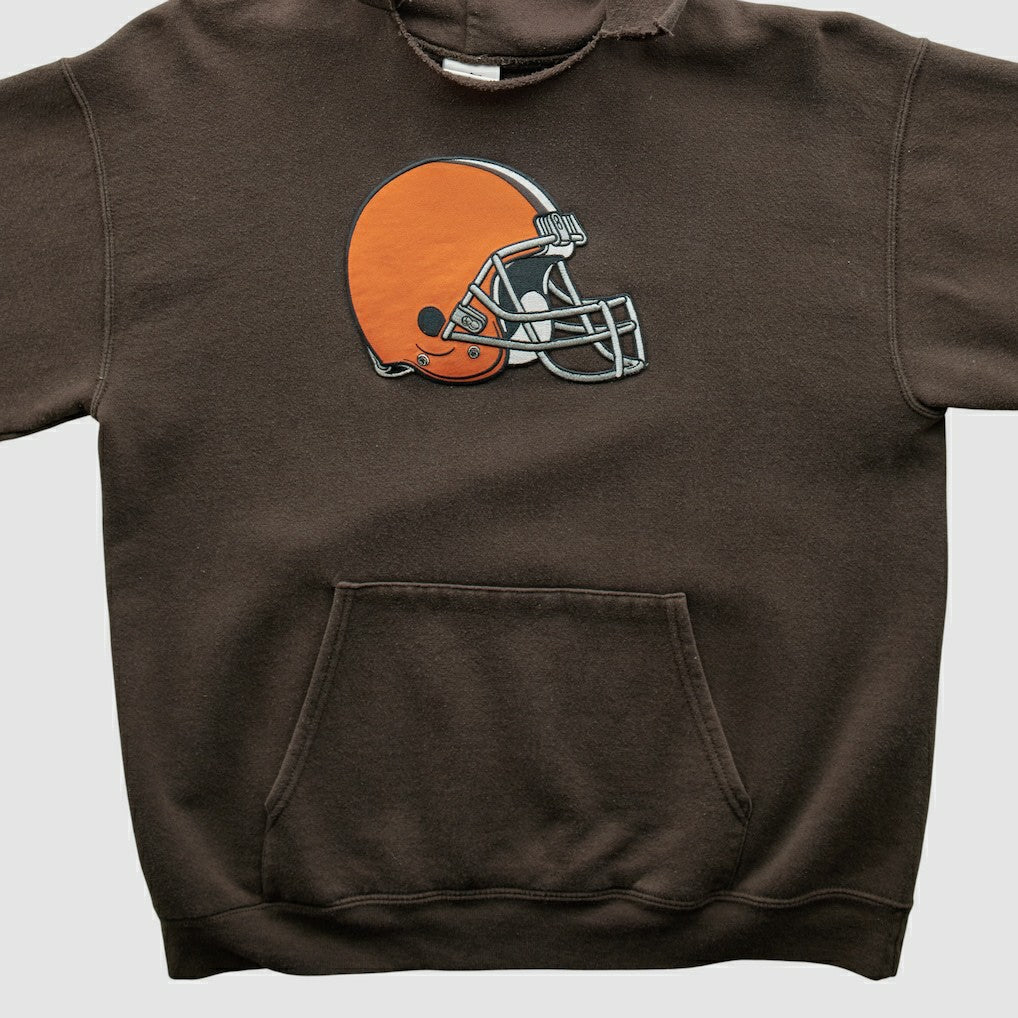 Cleveland Browns NFL 2000s Hooded Pullover Sweatshirt | NFL Sale