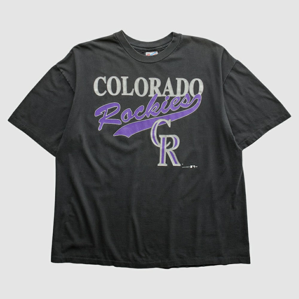 Colorado Rockies Hanes 90s T-shirt - MLB T-shirts
