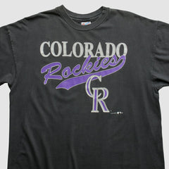 Colorado Rockies Hanes 90s T-shirt - MLB T-shirts