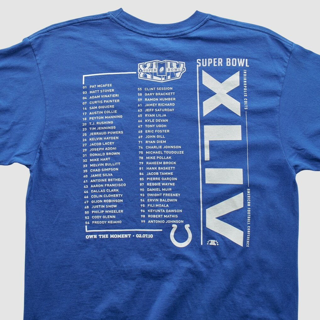 Indianapolis Colts Reebok 2010 T-shirt | NFL Discount