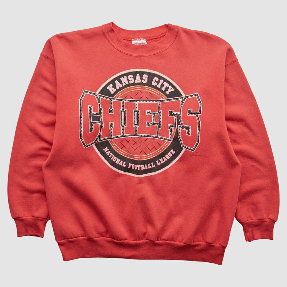 Kansas City Chiefs Hanes 90s Pullover Sweatshirt | NFL US