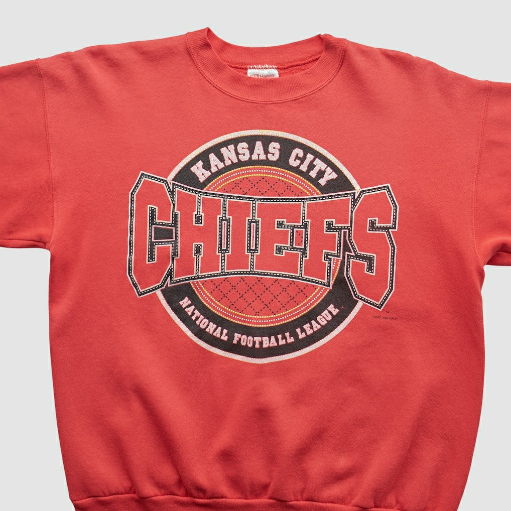 Kansas City Chiefs Hanes 90s Pullover Sweatshirt | NFL US