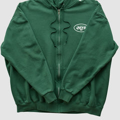 New York Jets NFL 2000s Hooded Full Zip Sweatshirt | NFL US