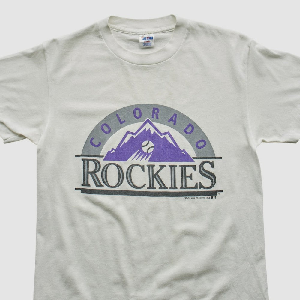 Colorado Rockies Trench 90s T-shirt - MLB T-shirts