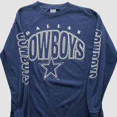 Dallas Cowboys True Fan 90s Long Sleeve T-shirt | NFL New