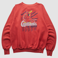 St. Louis Cardinals Healthknit 1985 Pullover Sweatshirt - MLB Pullover