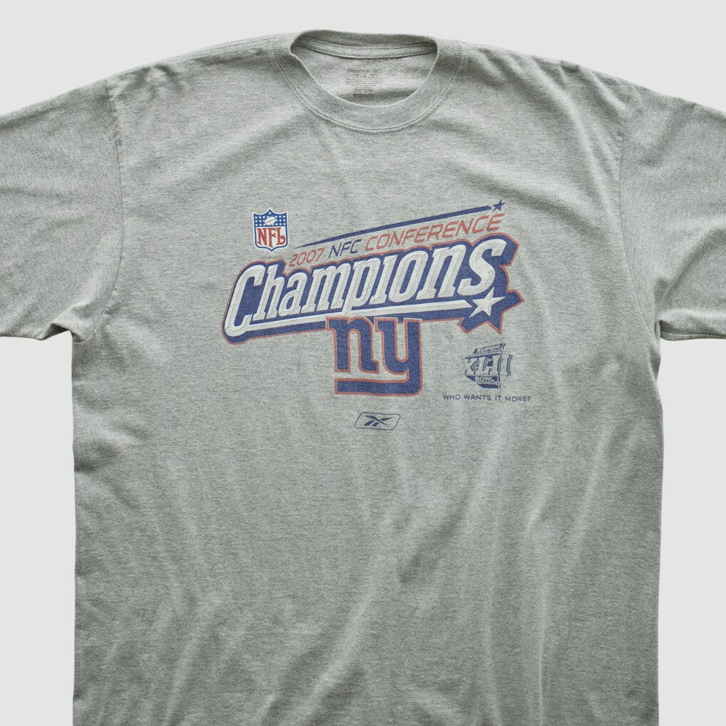 New York Giants Reebok 2007 T-shirt | NFL Online