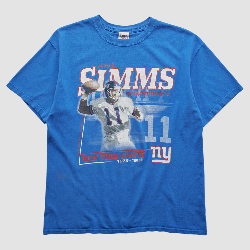 New York Giants Phil Simms NFL 2000s T-shirt | NFL Online