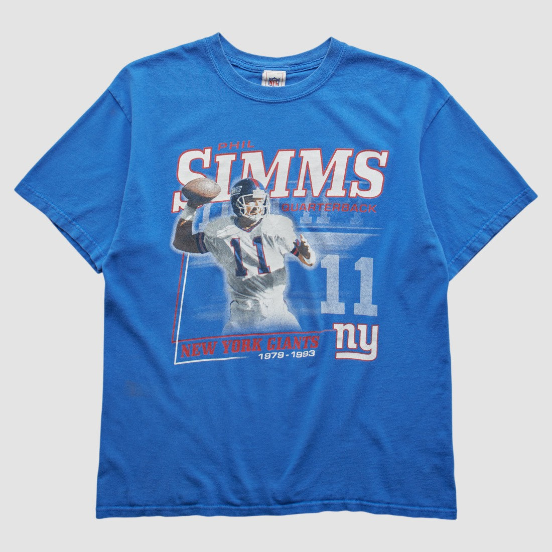 New York Giants Phil Simms NFL 2000s T-shirt | NFL Online