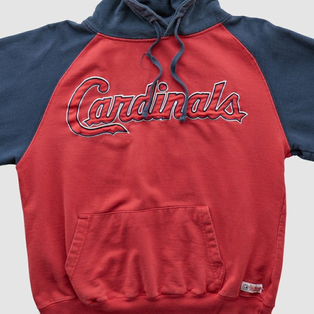 St. Louis Cardinals Stitches 2000s Hooded Pullover Sweatshirt - MLB Pullover