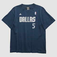 Navy Dallas Mavericks 2010s T-shirt sale | NBA