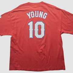 Texas Rangers Majestic 2000s T-shirt - MLB T-shirts