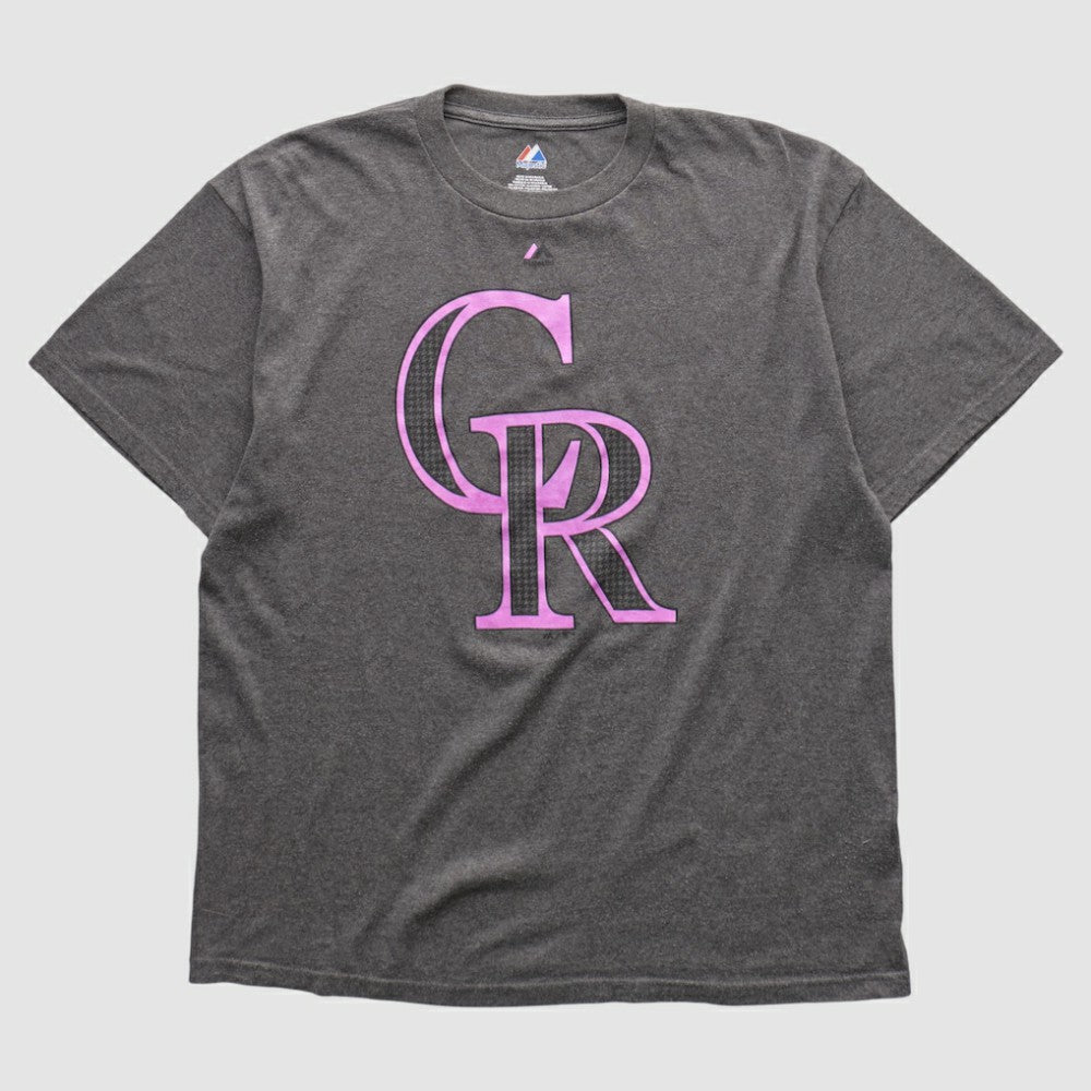 Colorado Rockies Majestic 2010s T-shirt - MLB T-shirts