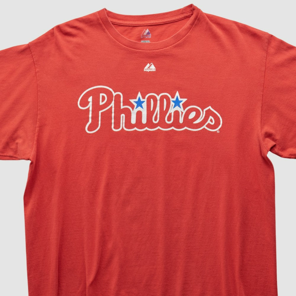 Philadelphia Phillies Majestic 2000s T-shirt - MLB T-shirts
