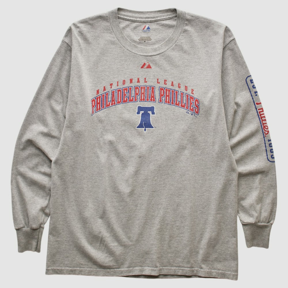 Philadelphia Phillies Majestic 2000s Long Sleeve T-shirt - MLB T-shirts