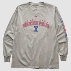 Philadelphia Phillies Majestic 2000s Long Sleeve T-shirt - MLB T-shirts