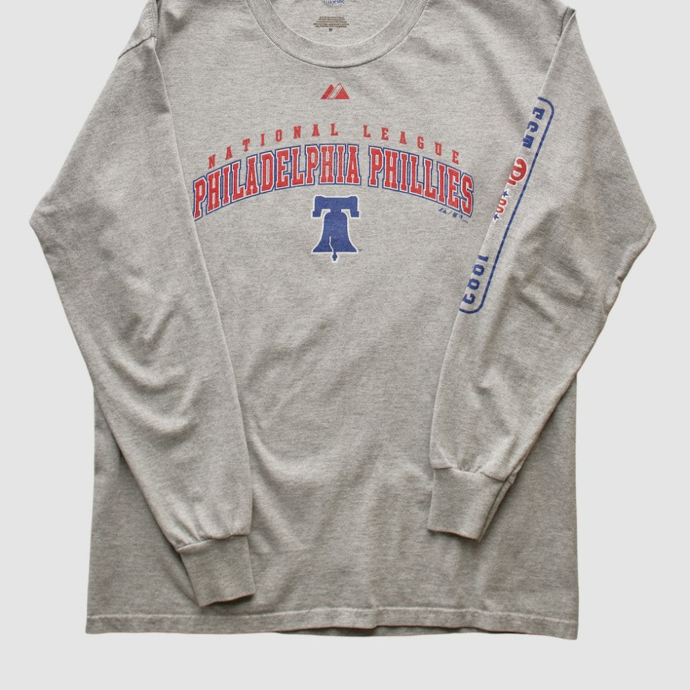 Philadelphia Phillies Majestic 2000s Long Sleeve T-shirt - MLB T-shirts