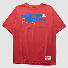 Philadelphia Phillies Majestic 2000s T-shirt - MLB T-shirts