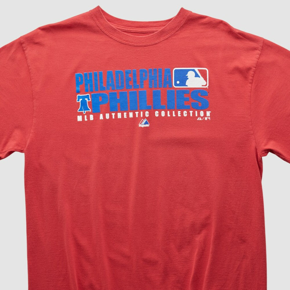 Philadelphia Phillies Majestic 2000s T-shirt - MLB T-shirts