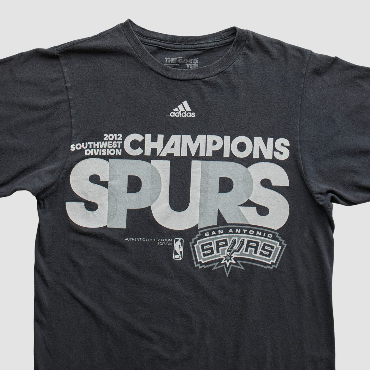Black San Antonio Spurs 2012 T-shirt | NBA