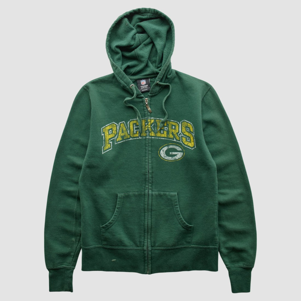 Green Bay Packers NFL 2010s Hooded Full Zip Sweatshirt | NFL On sale