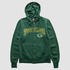 Green Bay Packers NFL 2010s Hooded Full Zip Sweatshirt | NFL On sale