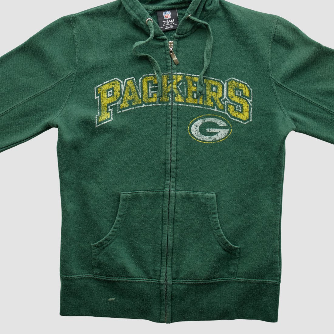 Green Bay Packers NFL 2010s Hooded Full Zip Sweatshirt | NFL On sale