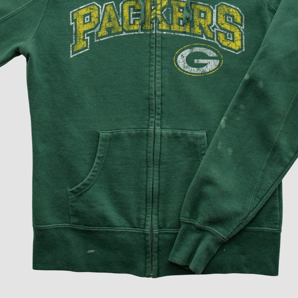 Green Bay Packers NFL 2010s Hooded Full Zip Sweatshirt | NFL On sale