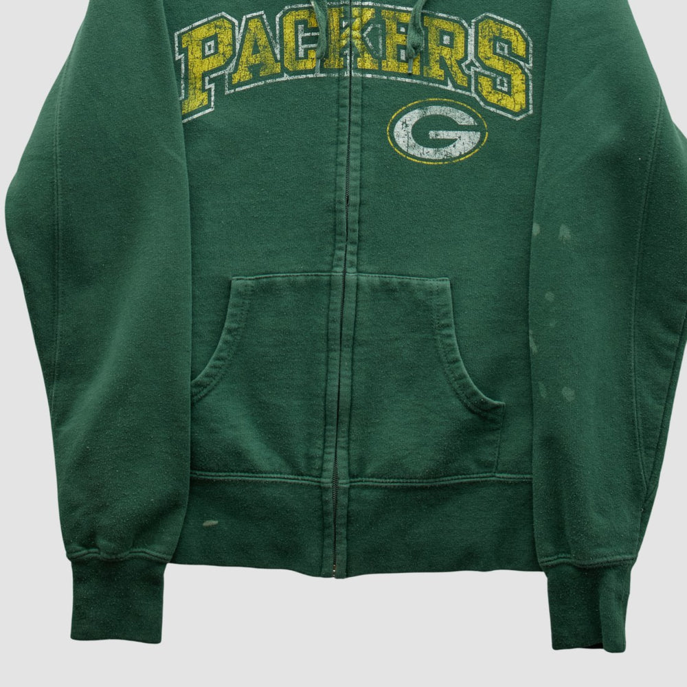 Green Bay Packers NFL 2010s Hooded Full Zip Sweatshirt | NFL On sale
