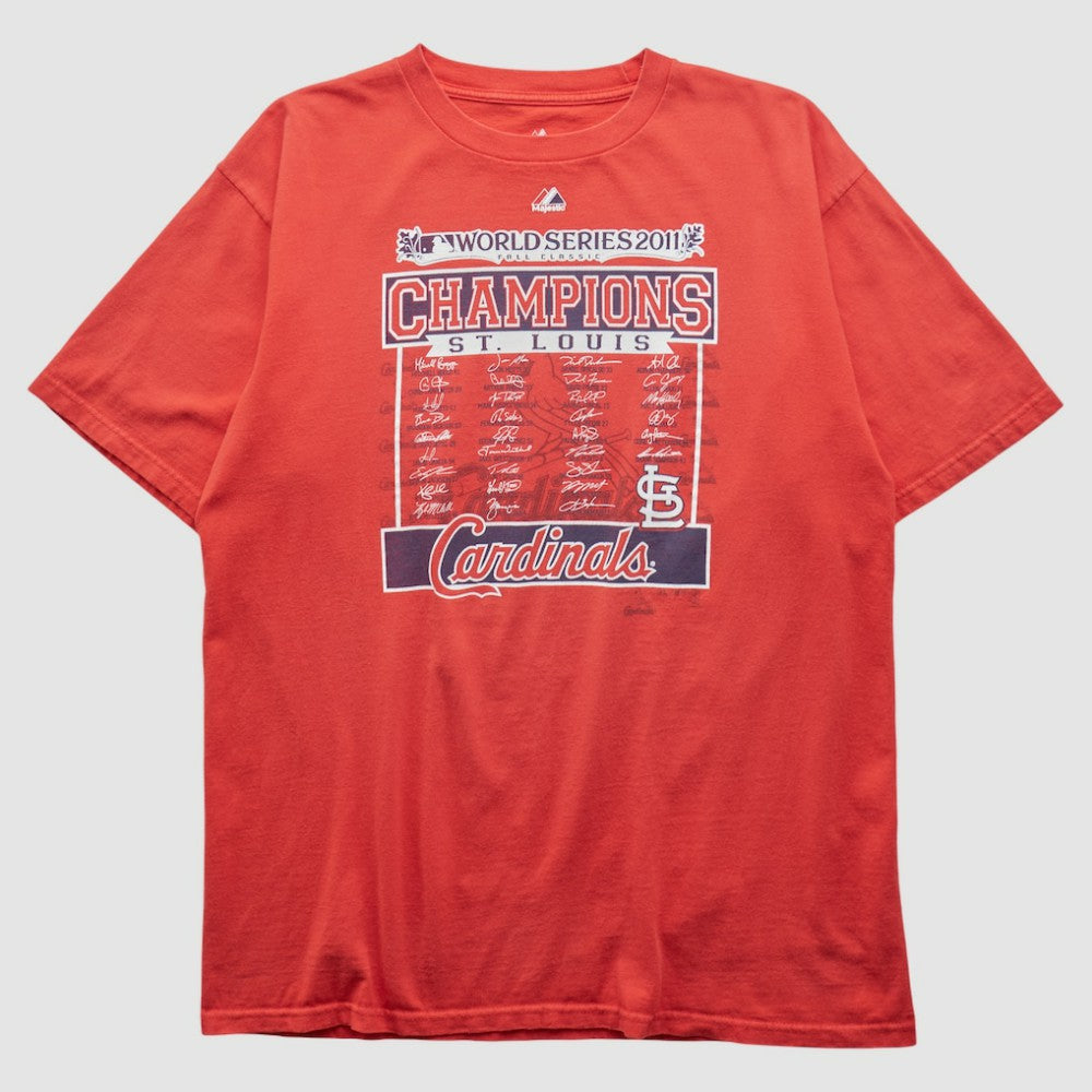 St. Louis Cardinals Majestic 2011 T-shirt - MLB T-shirts