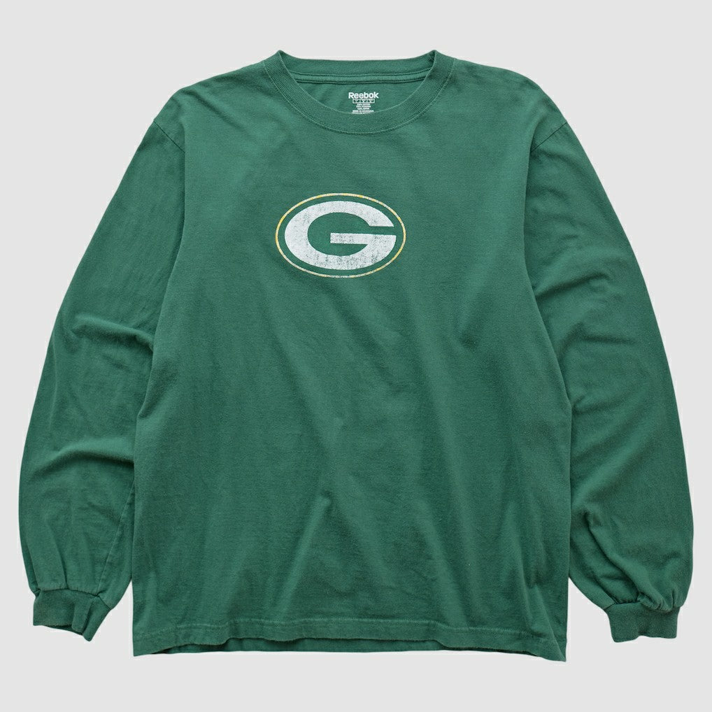 Green Bay Packers Reebok 2000s Long Sleeve T-shirt | NFL Hot