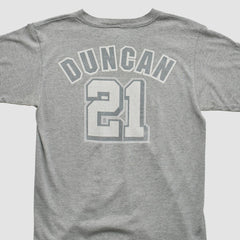 Heather Gray San Antonio Spurs Majestic 2000s T-shirt | NBA