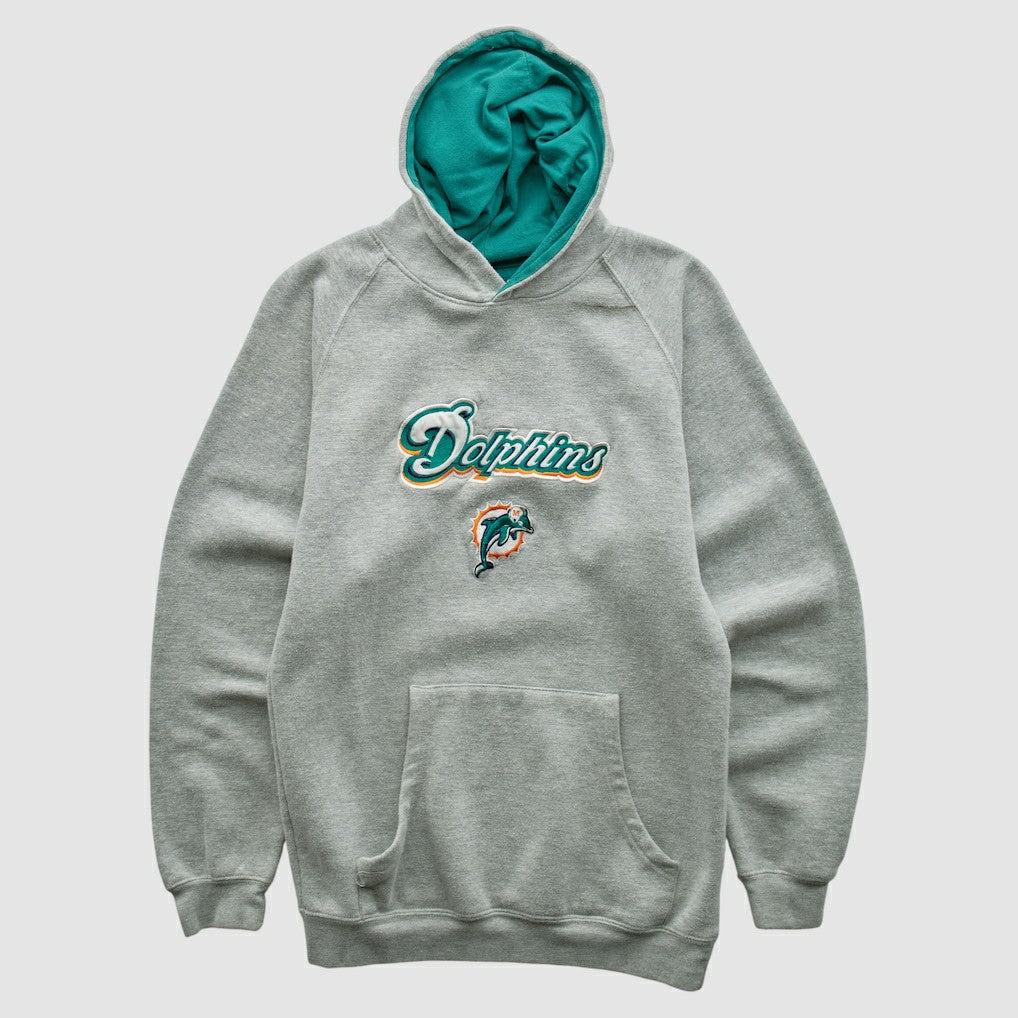 Miami Dolphins NFL 2000s Hooded Pullover Sweatshirt | NFL New