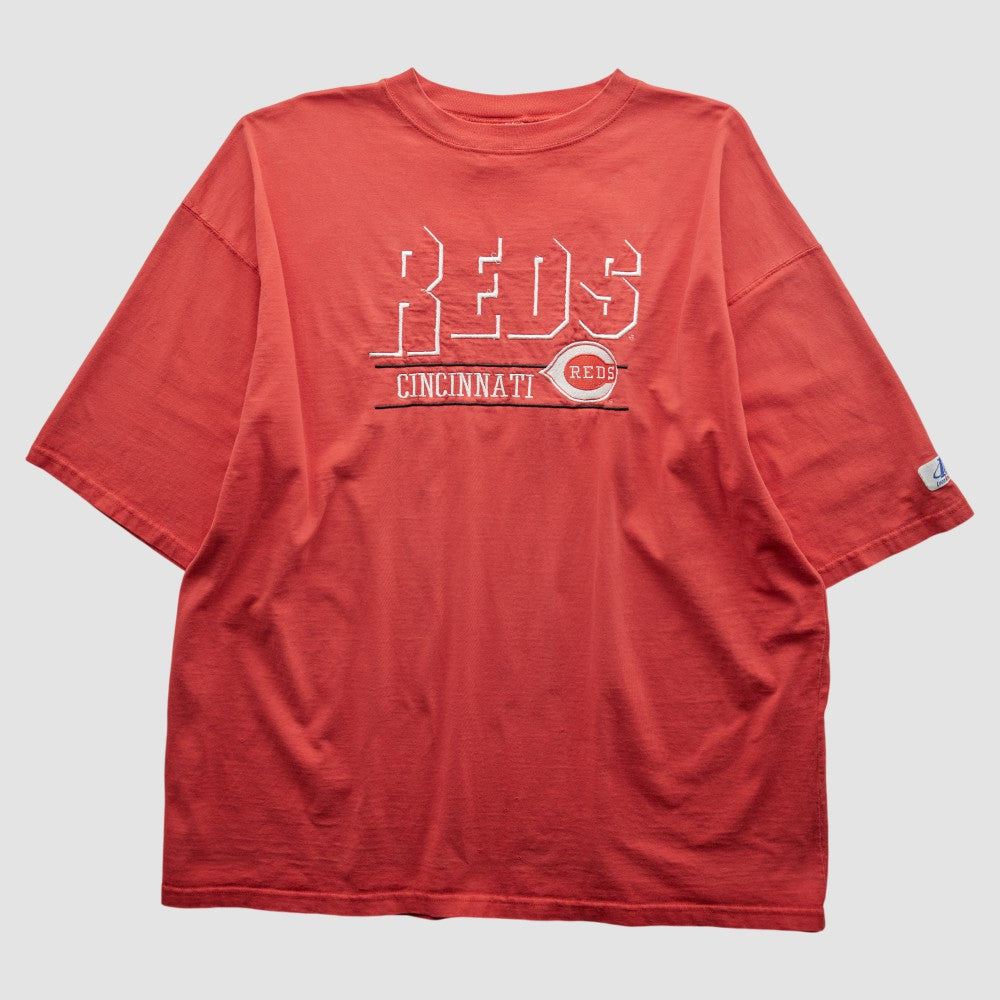 Cincinnati Reds Logo Athletic 90s T-shirt - MLB T-shirts