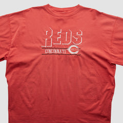 Cincinnati Reds Logo Athletic 90s T-shirt - MLB T-shirts