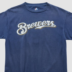 Milwaukee Brewers Majestic 2000s T-shirt - MLB T-shirts