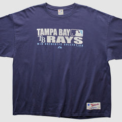 Tampa Bay Rays Majestic 2000s T-shirt - MLB T-shirts