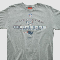 New England Patriots Reebok 2002 T-shirt | NFL Outlet
