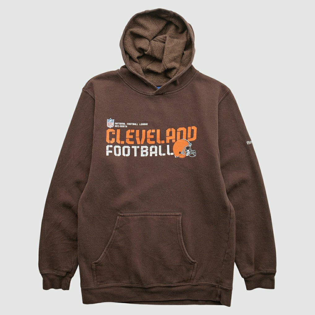 Cleveland Browns Reebok 2000s Hooded Pullover Sweatshirt | NFL Hot