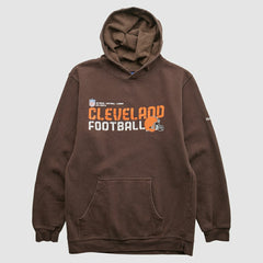 Cleveland Browns Reebok 2000s Hooded Pullover Sweatshirt | NFL Hot