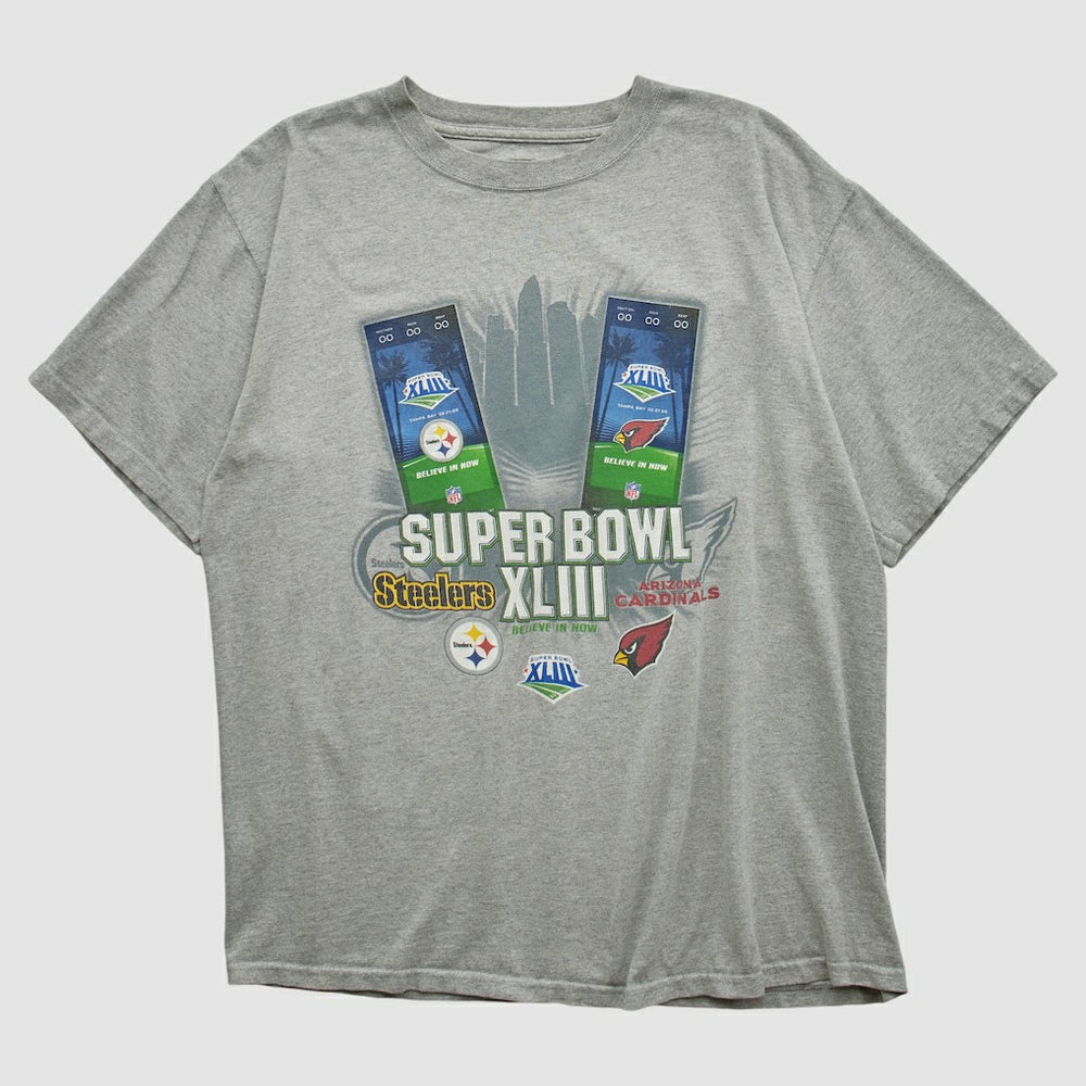 Pittsburgh Steelers NFL Super Bowl XLIII NFL 2009 T-shirt | NFL Outlet