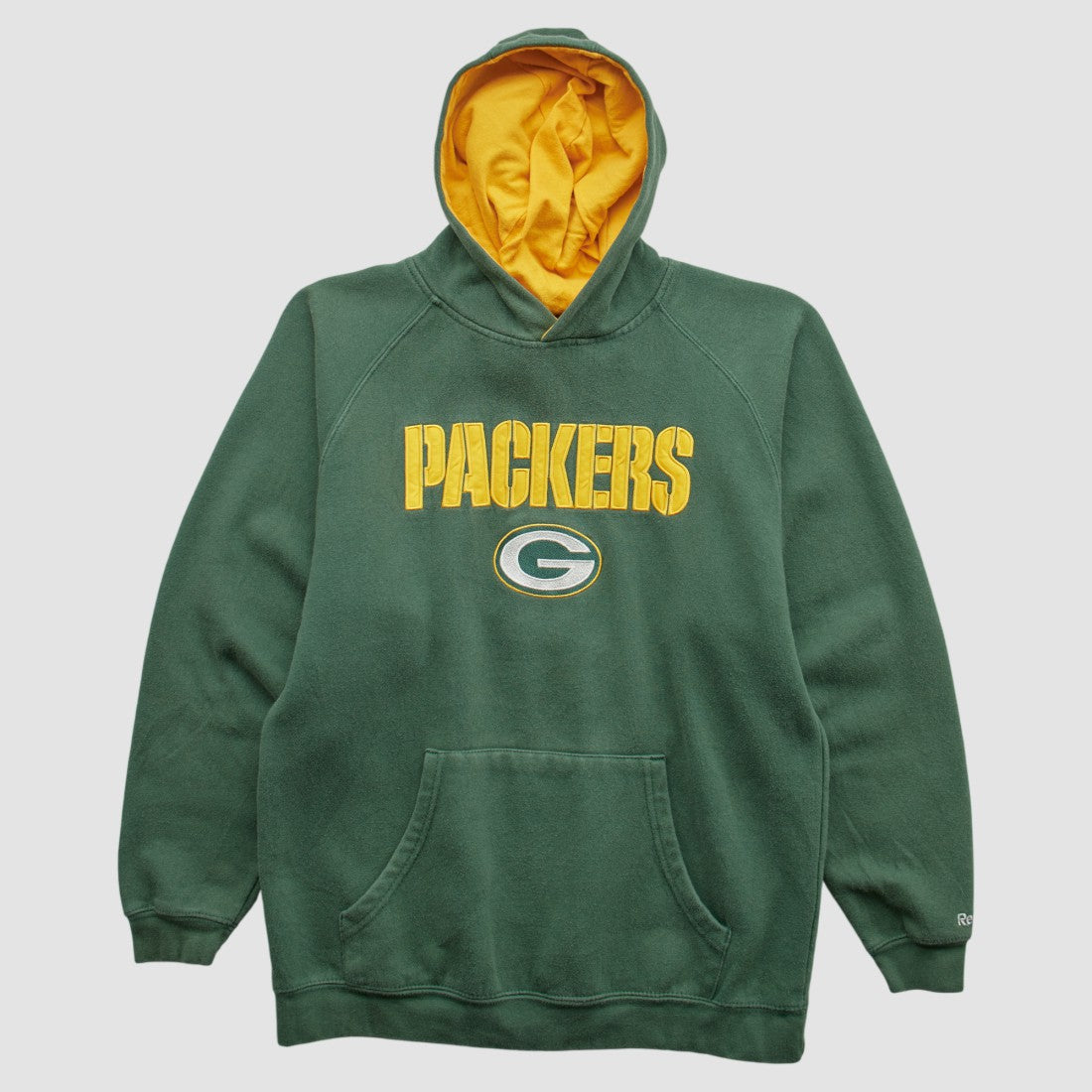Green Bay Packers Reebok 2000s Hooded Pullover Sweatshirt | NFL New
