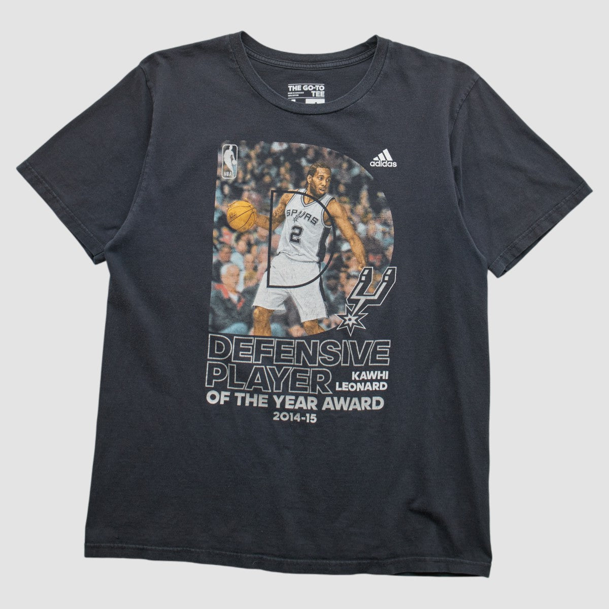 Black San Antonio Spurs 2015 T-shirt | NBA
