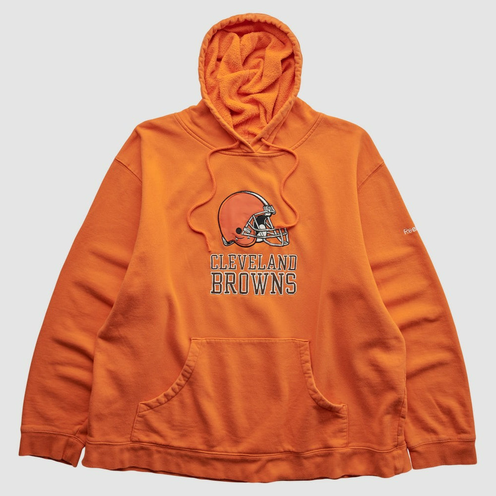 Cleveland Browns Reebok 2000s Hooded Pullover Sweatshirt | NFL Discount