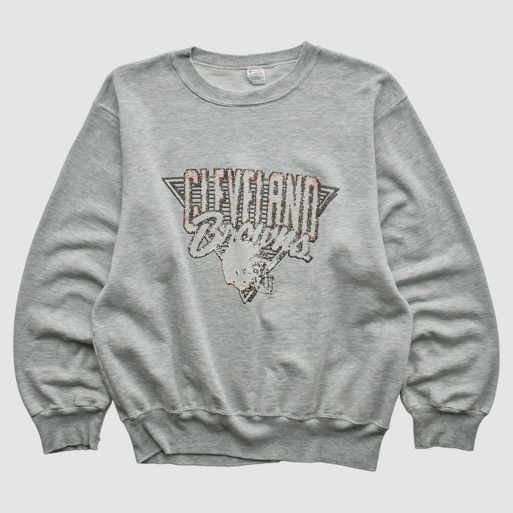 Cleveland Browns Champion 90s Pullover Sweatshirt | NFL Discount