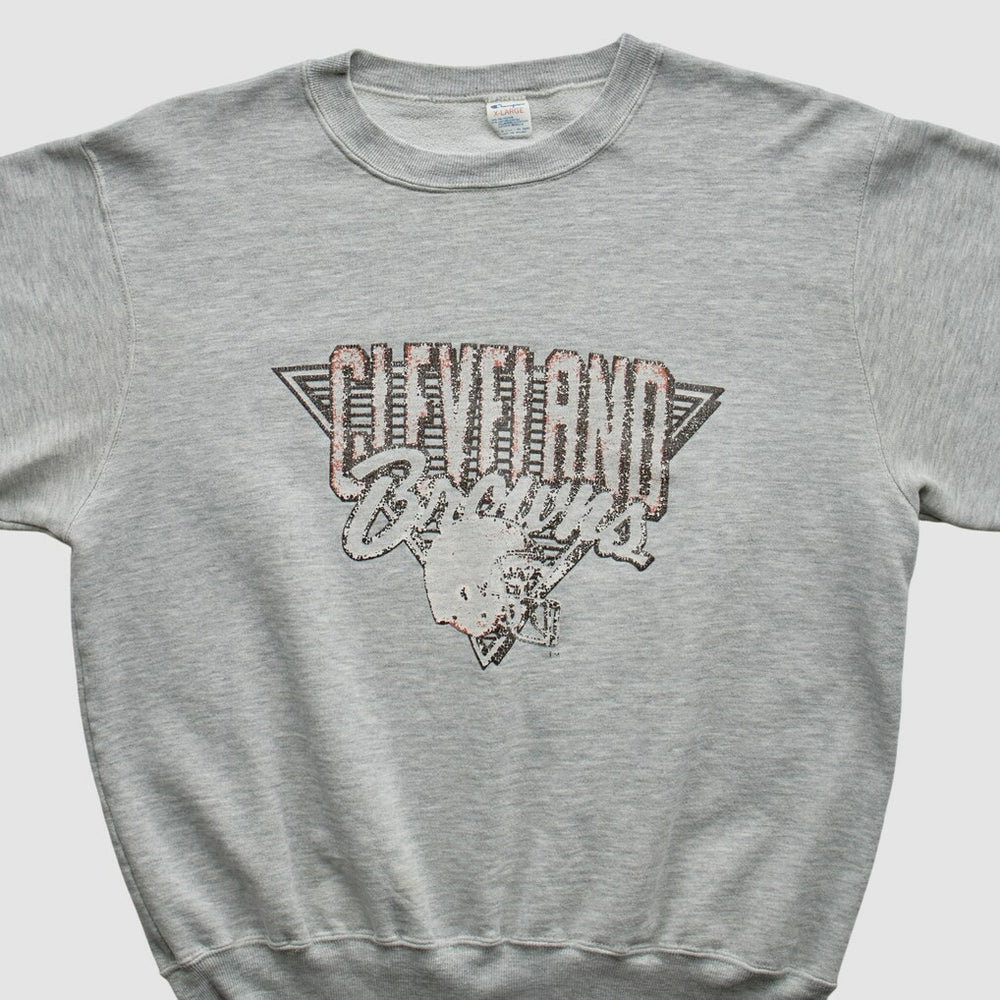 Cleveland Browns Champion 90s Pullover Sweatshirt | NFL Discount