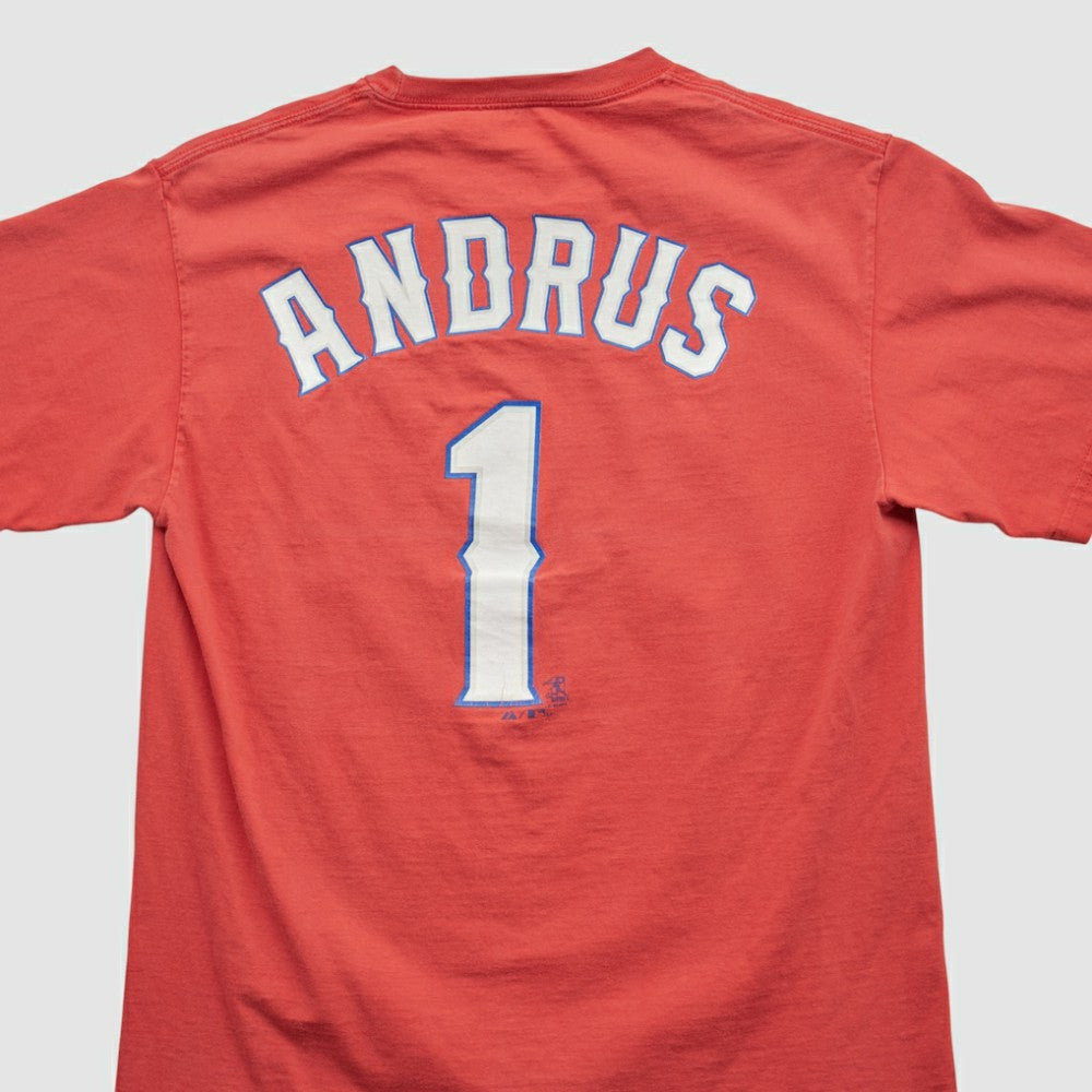Texas Rangers Majestic 2000s T-shirt - MLB T-shirts