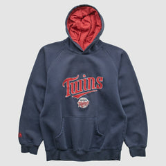 Minnesota Twins Majestic 2000s Hooded Pullover Sweatshirt - MLB Pullover