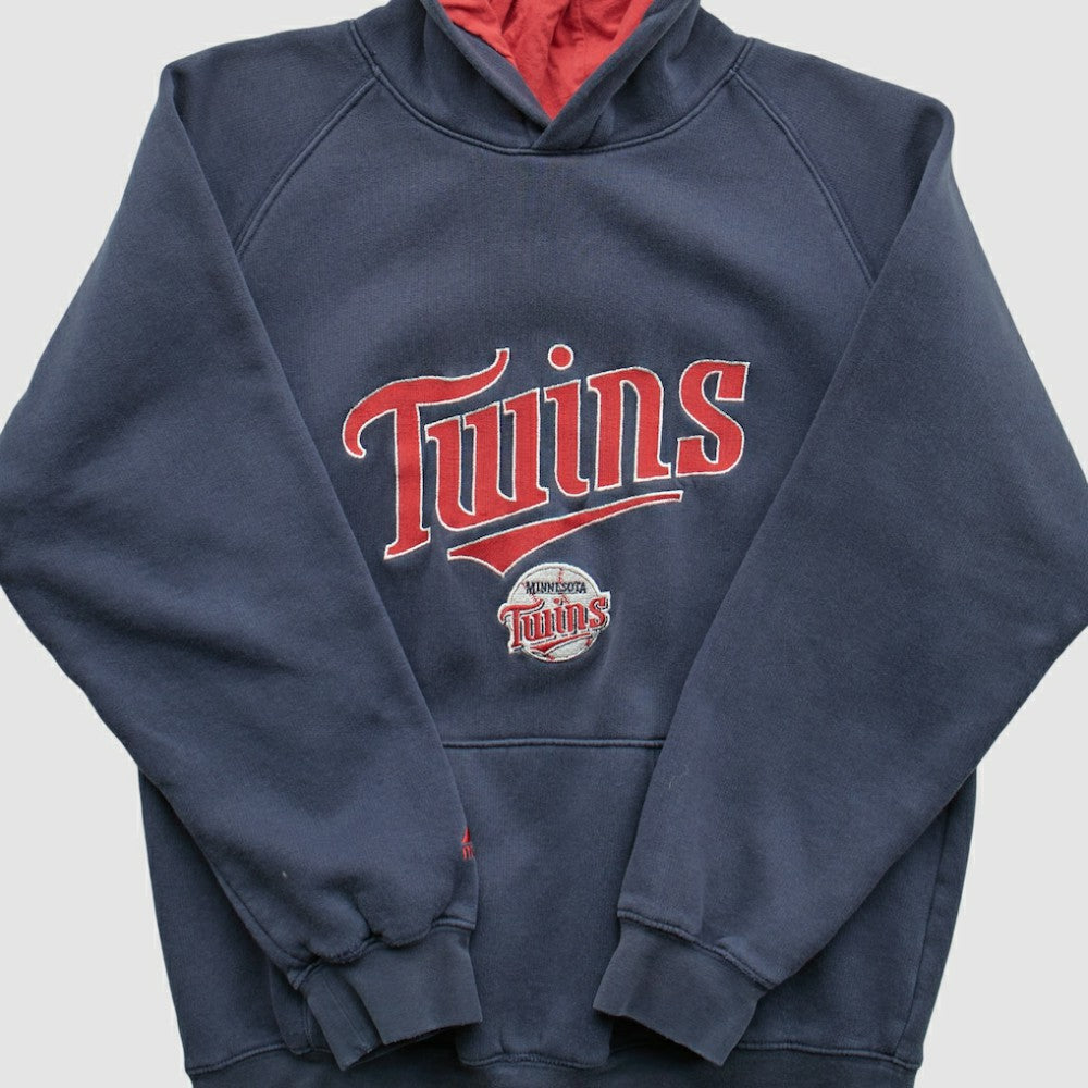 Minnesota Twins Majestic 2000s Hooded Pullover Sweatshirt - MLB Pullover