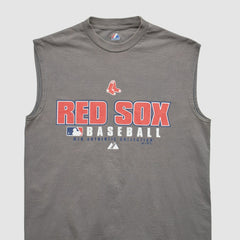 Boston Red Sox Majestic 2000s Tank - MLB Tanks